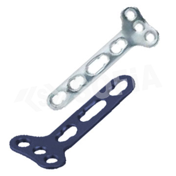 LOCKING COMPRESSION T- PLATE, RIGHT ANGLED 3.5MM Manufacturers in Delhi