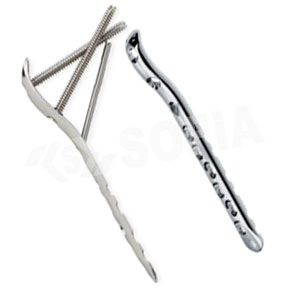 LOCKING PROXIMAL FEMUR PLATE 4.5MM, 5.0MM Manufacturers in Delhi